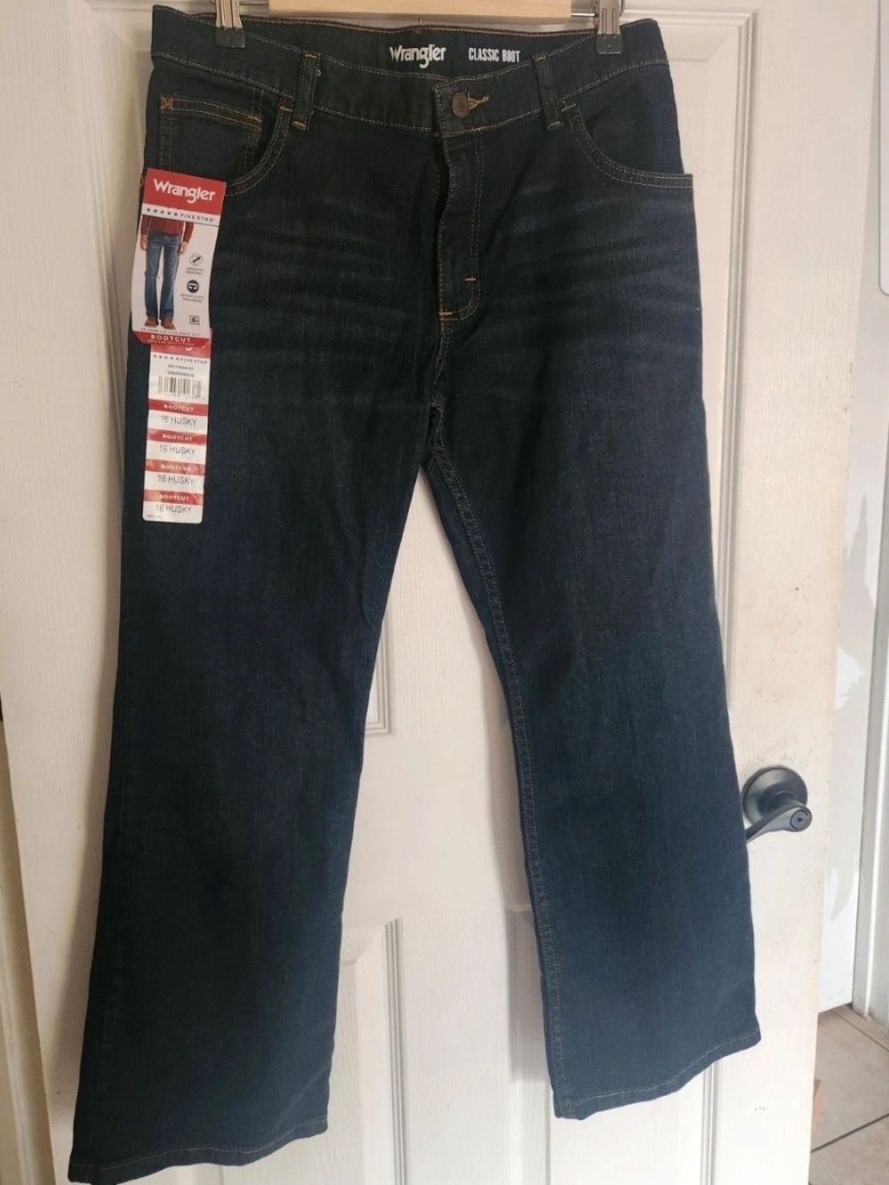 Wrangler Boys Bootcut 16 Husky